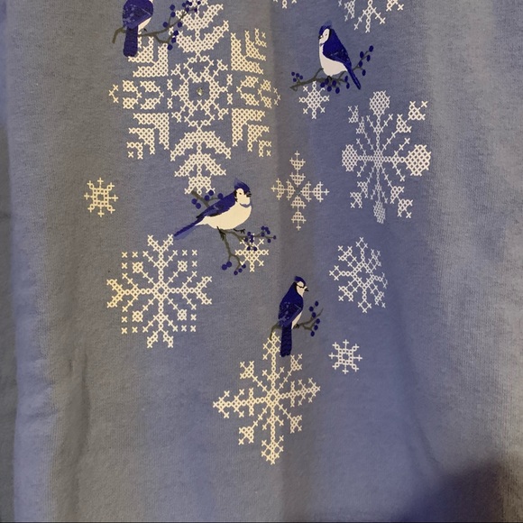 Northern Reflection graphic Sweatshirt Sweater M Medium retro collar Grandma - Picture 5 of 11